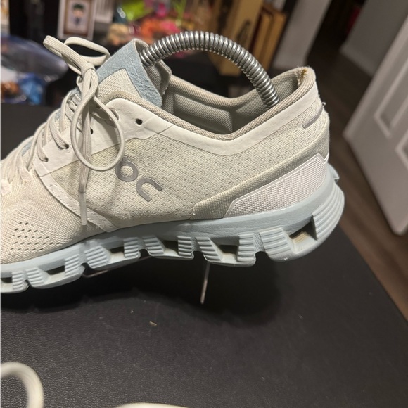 On Running On Cloud X Running Shoes Women’s 9.5 Aloe/Surf 40.99036 - Picture 12 of 16